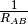 \frac{1}{R_{AB}}